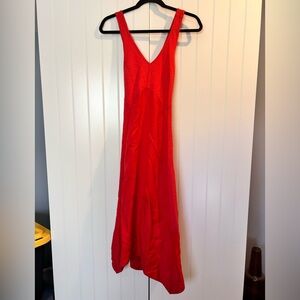 New beautiful red summer dress, size XXS, from Anthropology